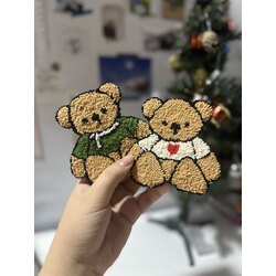 Couple bears bardak altlığı