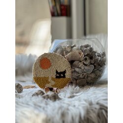 Kedi bardak altlığı 