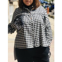 Ysatış ekose ve pullu gömlek