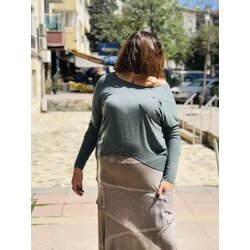 İthal 2’li yeşil bluz 