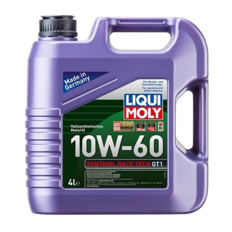 LIQUI MOLY 10W60 Motor Yağı Synthoil Race Tech GT1 5 Litre (8909)