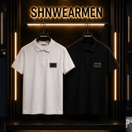 DOLCE & GABBANA POLO YAKA T-SHIRT 