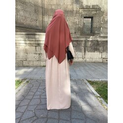 EVA AYROBİN ELBİSE KREM