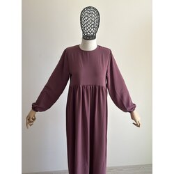 EVA AYROBİN ELBİSE MENEKŞE