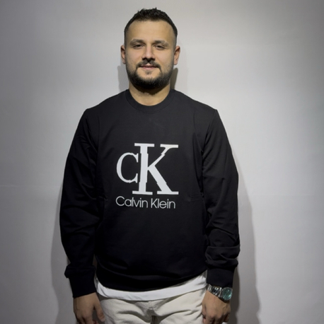 PREMİUM CALVİN KLEİN / SWEAT RENK SİYAH BEYAZ 