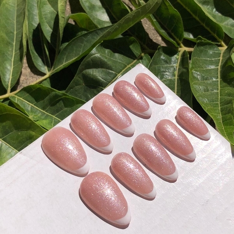 kedi gözü french nail set
