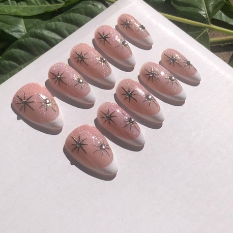 kedi gözü nail french set