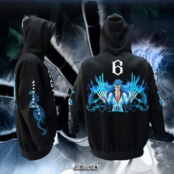 GRIMMJOW BLEACH OVERSIZE SWEATSHIRT