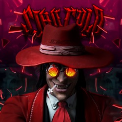 ALLUCARD HELLSING PRE OVERSIZE SWEATSHIRT
