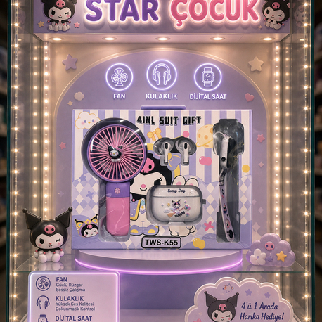 Kuromi Hediyelik Set