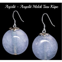 Anjelit (melek taşı)küpe