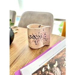 Sıçratma desen mug.