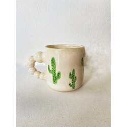 Kaktüs desen mug.