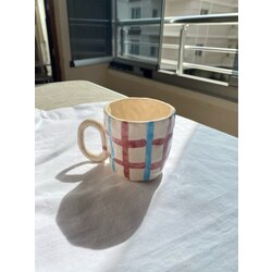 kare desen mug.