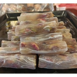 Sade fıstıklı fitil lokum 500 Gr