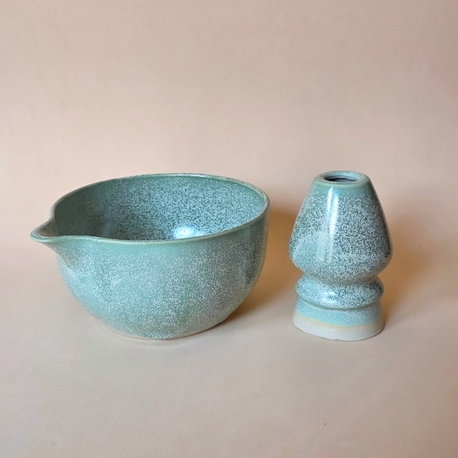 Stoneware Matcha Seti 