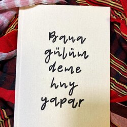 Trabzon Serisi (1) Kanvas Defter