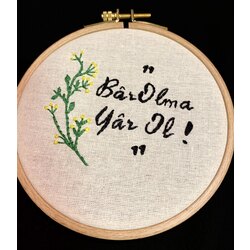 “Bâr Olma, Yâr Ol” Kasnak Pano