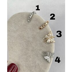 Zirkon Taşlı Earcuff