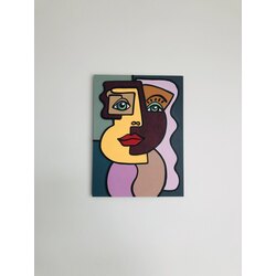 Saka Mask Ahşap Duvar Dekoru