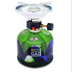 Çakmaklı ve Rüzgarlıklı Kamp Ocağı - 230 Gr Tüp ile birlikte