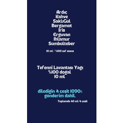 %100 Saf Esans / 4 çeşit
