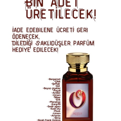  'O' / 10 ml /spreyli cam şişe