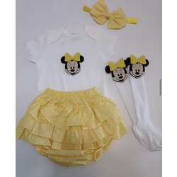 Sarı Mickey Şort