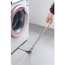 Mikrofiber Başlıklı Girintili Yüzey Dip Köşe Raf Temizleme Mopu