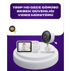 2.8 İnç Ekranlı Bebek Kamerası Gece Görüşlü ve Sesli İletişim