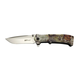 Mtech 465 Kamp Çakı 21cm - Yarı Otomatik, Kemerlikli, Plastik Sap