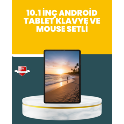10.1 İnç IPS Ekranlı Android Tablet Bilgisayar Seti