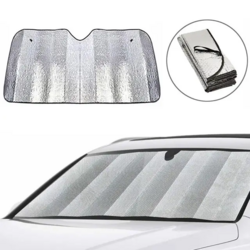 Isı ve Güneş Yansıma Önleyici Oto Ön Cam Güneşliği Opel Astra Fiat Egea Hyundai i20 Renault Megane