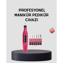 Tırnak Matkap Makinesi – Profesyonel Manikür Pedikür Cihazı, Ayarlanabilir Hız ve Sessiz Çalışma