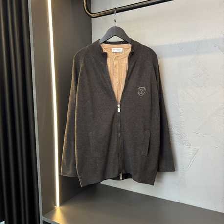 BRUNELLO CUCINELLI Premium Triko Ceket  