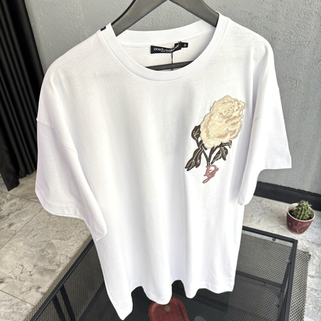 DOLCE&GABBANA Special Nakış logo Tshirts