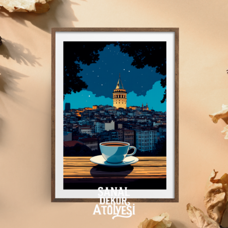 Galata Manzaralı Bi Kahve? 