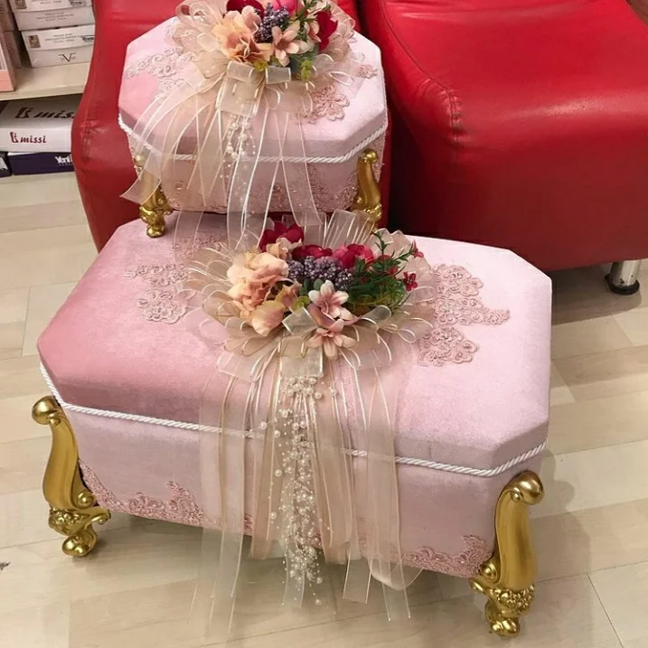 pudra çeyiz sandığı