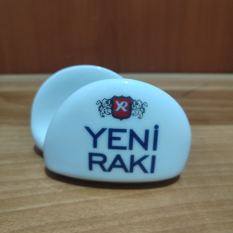Yeni Rakı Porselen Peçetelik