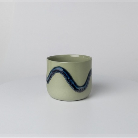 Small / Green / Ocean wave 