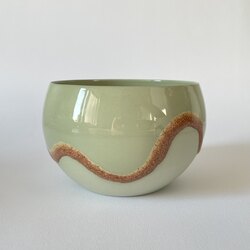 Globe Large / Green / Cookie wave