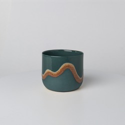 Small / Peacock / Cookie wave
