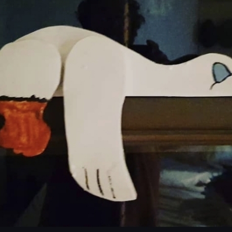 El emeği hediyelik ahşap obje