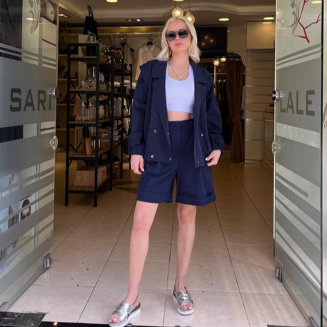 LACİVERT ŞORT