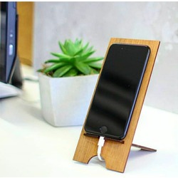 Ahşap Telefon Tutucu