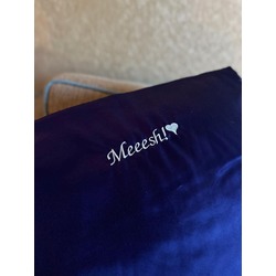  Kişiye Özel Satinkisses Yastık Kılıfı 2li (10 cm Nakış)