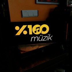 Tuborg %100 Müzik Led Işıklı Tabela 2025 Ürünü 