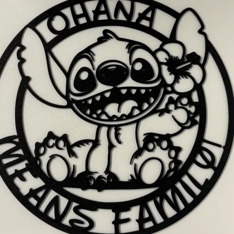 stich wall art