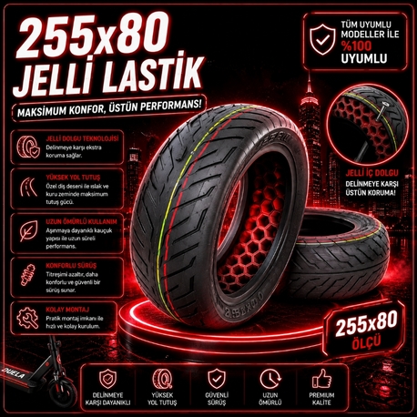 255x80.6 Cst Jelli Lastik Tubeless