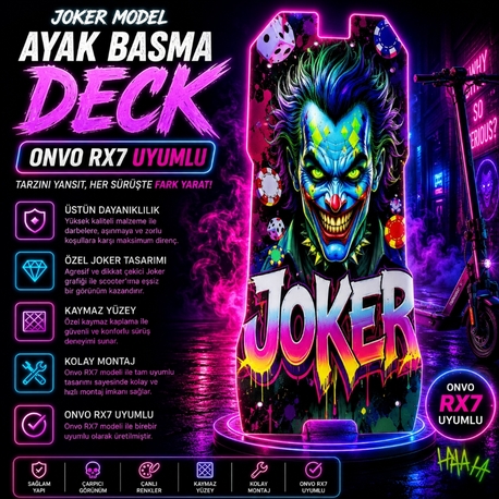 Onvo Rx-7 Uyumlu Deck
